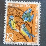 Briefmarke Schweiz: 1970 - 10 + 10 Rappen - Michel Nr. 936