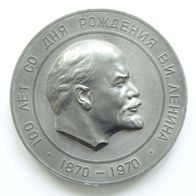 UdSSR Tischmedaille "100. Geburtstag W.I. Lenin" 1870-1970