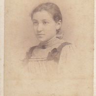 431) CDV Kabinettfoto 4,5 x 7,5cm Friedrich Hertel Weimar Helene Kohlschnitter