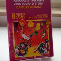 Atari Spiel Circus Atari für VCS2600/7800 inkl. Sammler-Box + Karte, getestet