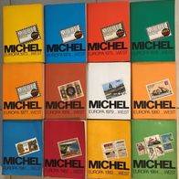 Michel Briefmarken- Katalog Europa West komplett 12 Stück