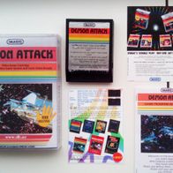 Atari Spiel Demon Attack für VCS2600/7800 inkl. Sammler-Box und Karte, getestet