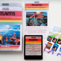 Atari Spiel Atlantis für VCS2600 und 7800 inkl. Sammler-Box und Karte, getestet