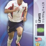 Panini Trading Card zur Fussball WM 2006 Ed Lewis Nr.101/150 USA