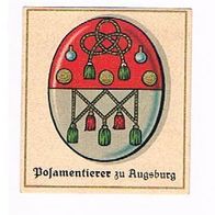 Aurelia Zunftwappen Posamentierer zu Augsburg Nr 106