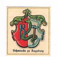 Aurelia Zunftwappen Schmiede zu Augsburg Nr 111