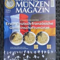NEU: Deutsches Münzen Magazin Heft 1/2013 Januar/ Februar Fachzeitschrift