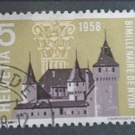 Briefmarke Schweiz: 1957 - Michel Nr. 653 - 656 - Kompletter Satz