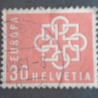 Briefmarke Schweiz: 1959 - 30 + 50 Rappen - Michel Nr. 679 + 680 - Kompletter Satz