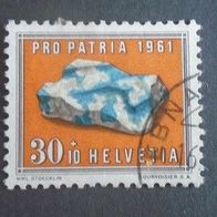 Briefmarke Schweiz: 1961 - 30 + 10 Rappen - Michel Nr. 734