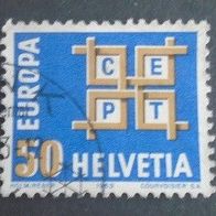 Briefmarke Schweiz: 1963 - 50 Rappeb - Michel Nr. 781