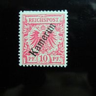Deutsches Reich Kamerun Mi. Nr.3a postfrisch, mit Falz..