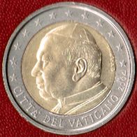 2 Euro Vatikan 2004 Euro-Kursmünze mit Papst Johannes Paul II unzirkuliert unc.