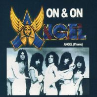 Angel - On & On 7" (1976) Repress / Russland Pressung / White Vinyl / US Hardrock