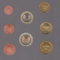 2003 – Deutschland - Euro-Kursmünzensatz KMS – UNC – bankfrisch – „D“