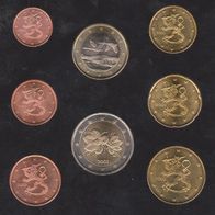 2003 Finnland Euro Kursmünzensatz KMS UNC bankfrisch