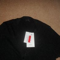 Strickjacke Damen schwarz mit Glitzer Yessic Premium by C&A GrS neu mit Edikett