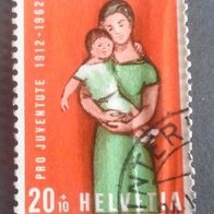 Briefmarke Schweiz: 1962 - 20 + 10 Rappen - Michel Nr. 760