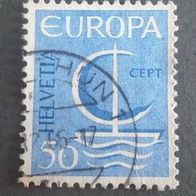 Briefmarke Schweiz: 1966 - 50 Rappen - Michel Nr. 844