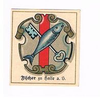 Aurelia Zunftwappen Fischer zu Halle a.S. Nr 144