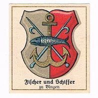 Aurelia Zunftwappen Fischer und Schiffer zu Bingen Nr 145