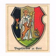 Aurelia Zunftwappen Vogelsteller zu Gent Nr 155