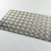 Feuerfeste Unterlage Aluminium Riffel Blech QUINTETT 1500x1250mm 5/6,5mm Stark Große Auswahl Riffelblech Alu 1000x1000