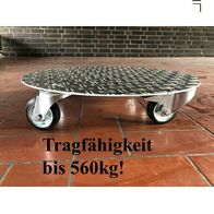 Schwerlast Pflanzenroller AluGripSR560 bis 560kg Indoor Outdoor Alu