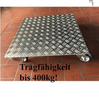 Schwerlast Pflanzenroller AluGripSV400 bis 400kg Indoor Outdoor Alu
