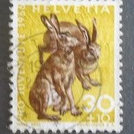 Briefmarke Schweiz: 1966 - 30 + 10 Rappen - Michel Nr. 848