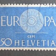 Briefmarke Schweiz: 1960 - 50 Rappen - Michel Nr. 721