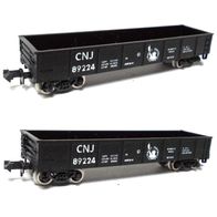Gondola, CNJ - Central Railroad of New Jersey, Niederbordwagen, Rivarossi 9332 Ep3