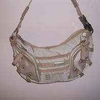 G-01 Handtasche, Schultertasche, Damentasche, Beige Original