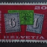 Briefmarke Schweiz: 1968 - 20 Rappen - Michel Nr. 888