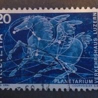 Briefmarke Schweiz: 1969 - 20 Rappen - Michel Nr. 896