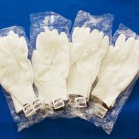4 x NITRAS 6210 Nylon-Handschuhe, Montagehandschuh - Grösse L / 8