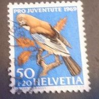 Briefmarke Schweiz: 1969 - 50 + 20 Rappen - Michel Nr. 917