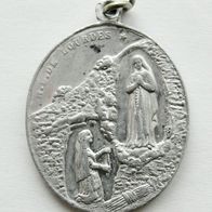 Pilger Medaille - Heilige Maria, Basilique du Rosaire in Lourdes