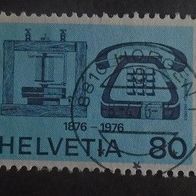 Briefmarke Schweiz: 1976 - 80 Rappen - Michel Nr. 1072