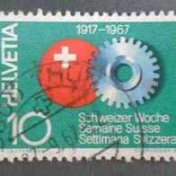 Briefmarke Schweiz: 1967 - Michel Nr. 858- 861 - Kompletter Satz