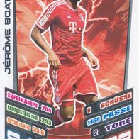 FC Bayern München Topps Match Attax Trading Card 2013 Jerome Boateng Nr.238