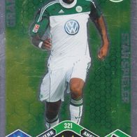 VFL Wolfsburg Topps Match Attax Trading Card 2010 Grafite Star-Spieler Nr.321