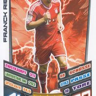 FC Bayern München Topps Match Attax Trading Card 2013 Franck Ribery Nr.248