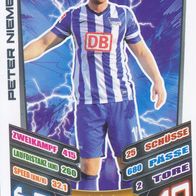 Hertha BSC Berlin Topps Trading Card 2013 Peter Niemeyer Nr.27