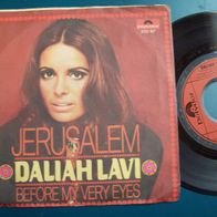 Daliah Lavi - Jerusalem -Singel 45er(KS)