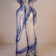 Blaue, sehr massive Spiegelau Überfangglas Vase