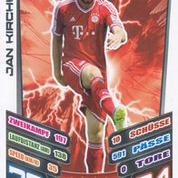 FC Bayern München Topps Match Attax Trading Card 2013 Jan Kirchhoff Nr.241