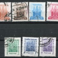 As00028 Thailand gestempelt o, Michel 385-89 + 91-92, 4,90 M€, (2015)