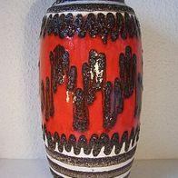 Große Scheurich Fat Lava Keramik Vase, 50/60ger * **