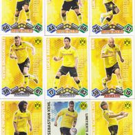 15x Borussia Dortmund Topps Match Attax Trading Card 2010 mit Sonderkarten